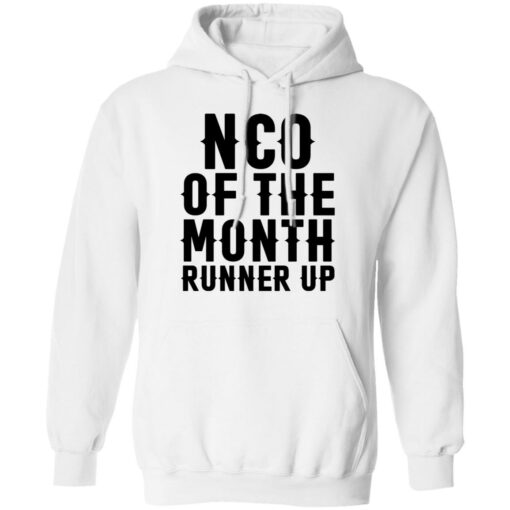 Nco of the month runner up shirt $19.95