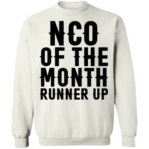 Nco of the month runner up shirt $19.95