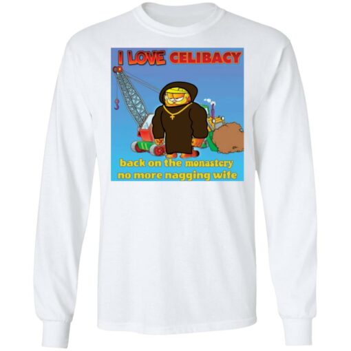Garfield i love celibacy shirt $19.95 redirect05102021040522 5