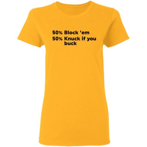 50% block ’em 50% knuck if you buck shirt $19.95 redirect05102021230542 2