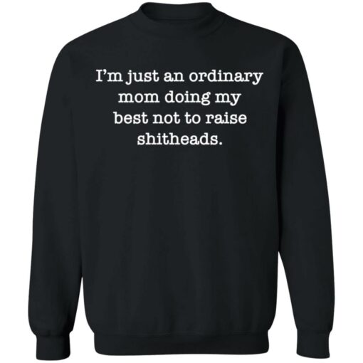 I’m just an ordinary mom doing my best not to raise shitheads shirt $19.95 redirect05102021230549 8