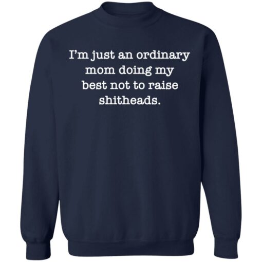I’m just an ordinary mom doing my best not to raise shitheads shirt $19.95 redirect05102021230549 9