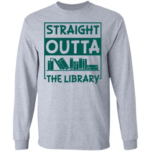 Book straight outta the library shirt $19.95