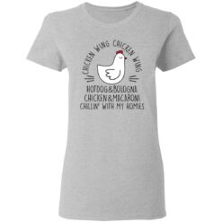 Chicken wing chicken wing hotdog and bologna shirt $19.95