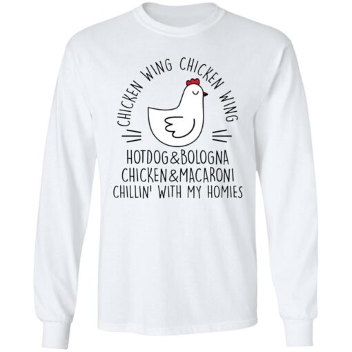 Chicken wing chicken wing hotdog and bologna shirt $19.95 redirect05112021030533 3