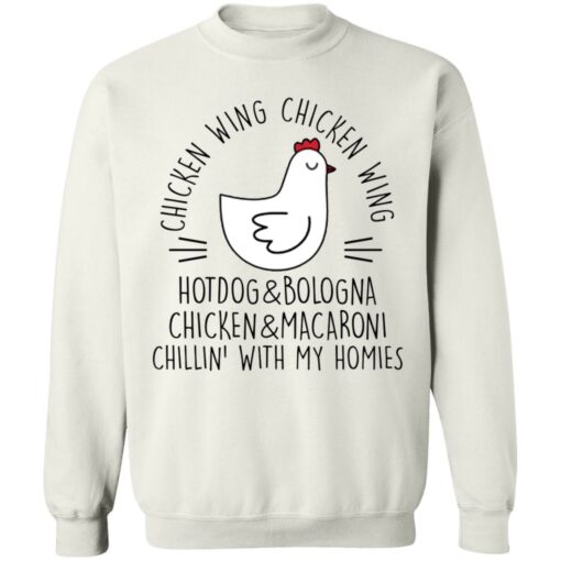 Chicken wing chicken wing hotdog and bologna shirt $19.95 redirect05112021030533 7