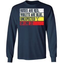 Roses are red violets are blue unexpected '{' on line 32 shirt $19.95