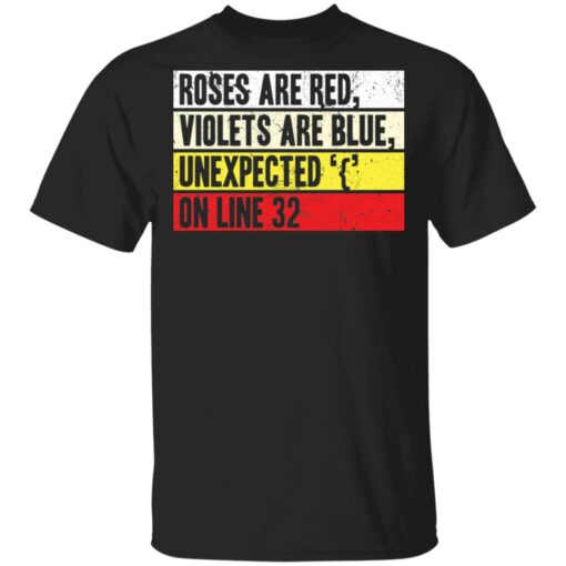 Roses are red violets are blue unexpected '{' on line 32 shirt $19.95