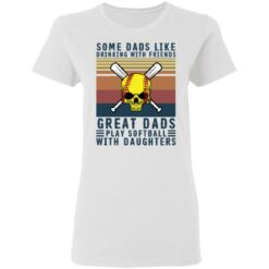 Skull some dads like drinking with friends great dads shirt $19.95