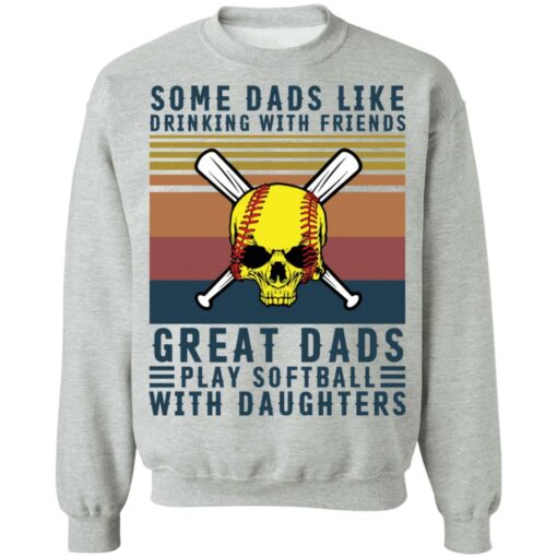 Skull some dads like drinking with friends great dads shirt $19.95