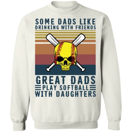 Skull some dads like drinking with friends great dads shirt $19.95