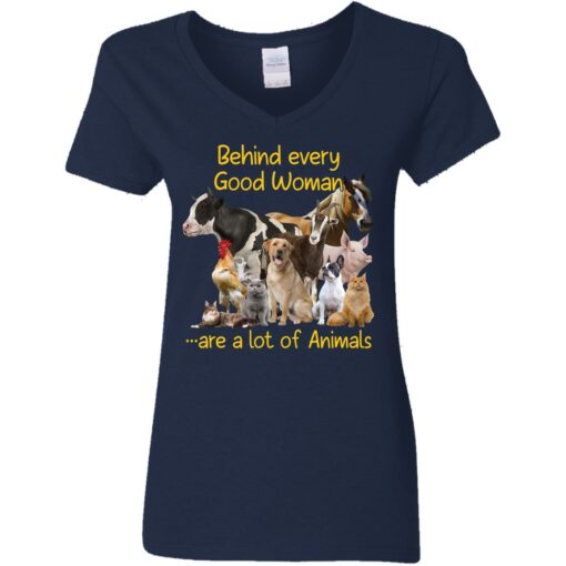 Behind every good woman are a lot of animals shirt $23.95 redirect05122021210552 5