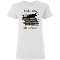 Book cats life is sweet shirt $19.95 redirect05132021050531 2