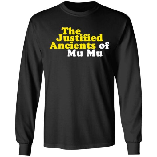 The Justified ancients of mu mu shirt $19.95