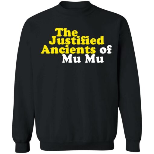 The Justified ancients of mu mu shirt $19.95