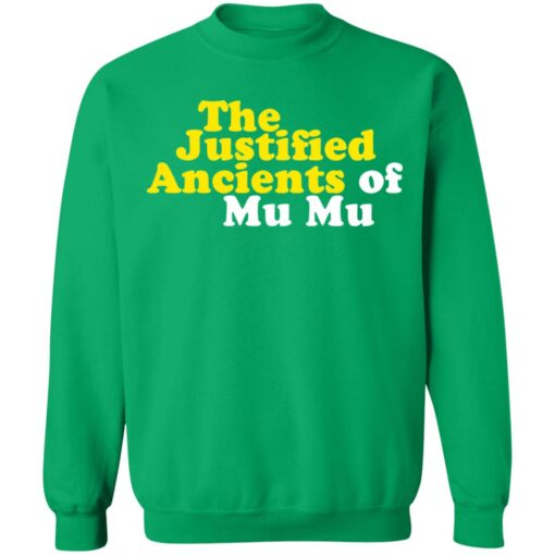 The Justified ancients of mu mu shirt $19.95