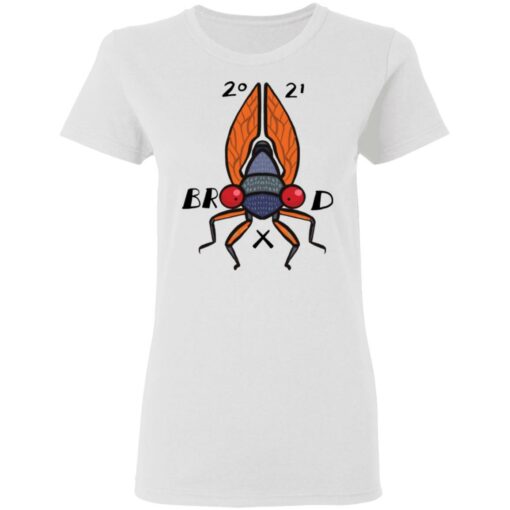 Welcome to the summer of the Cicadas brood 2021 shirt $19.95