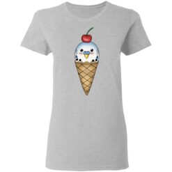 Budgie in ice cream cone shirt $19.95