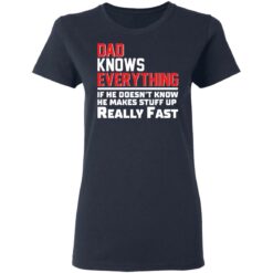 Dad knows everything if he doesn’t know he makes stuff up really fast shirt $19.95 redirect05142021030554 3