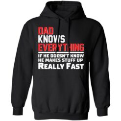Dad knows everything if he doesn’t know he makes stuff up really fast shirt $19.95 redirect05142021030554 6