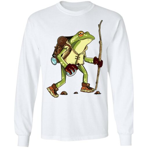 Cute frog hiker toad cottagecore aesthetic goblincore shirt $19.95 redirect05172021000559 5
