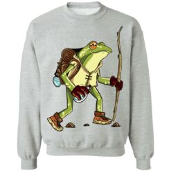 Cute frog hiker toad cottagecore aesthetic goblincore shirt $19.95