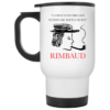 XP8400W White Travel Mug