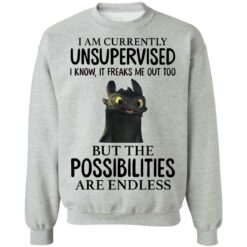 Toothless i’m currently unsupervised i know it freaks me out too shirt $19.95 redirect05172021030533 8