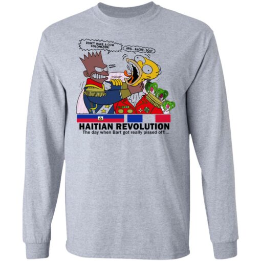 Haitian revolution The day when Bart got really pissed off shirt $19.95 redirect05172021100501 3