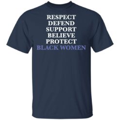 Respect defend support believe protect black women shirt $19.95