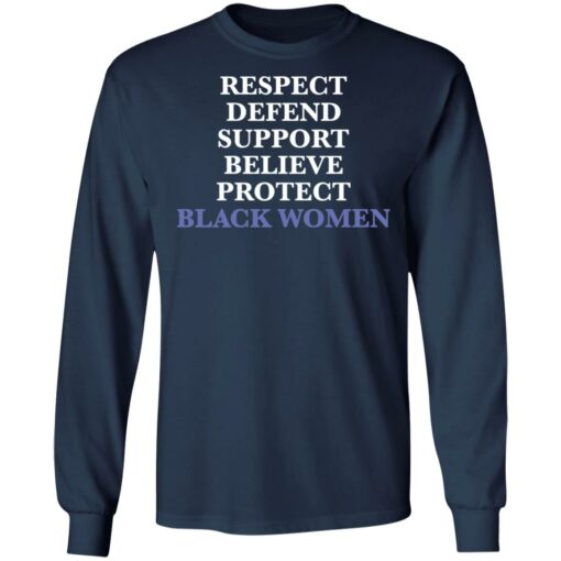 Respect defend support believe protect black women shirt $19.95 redirect05172021230559 5