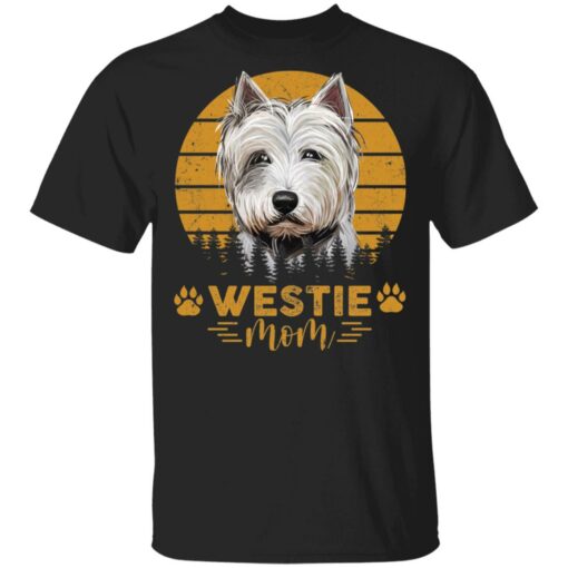 Dogs westie mom shirt $19.95 redirect05182021040516