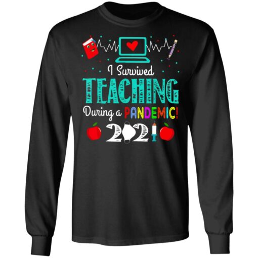 I survived teaching in a pandemic 2021 shirt $19.95