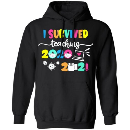 I survived teaching 2020 to 2021 shirt $19.95