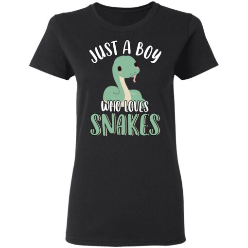 Just a boy who loves snakes shirt $19.95