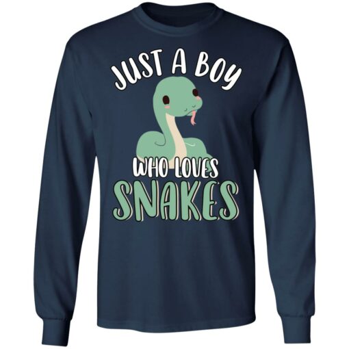 Just a boy who loves snakes shirt $19.95