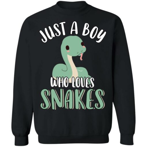 Just a boy who loves snakes shirt $19.95