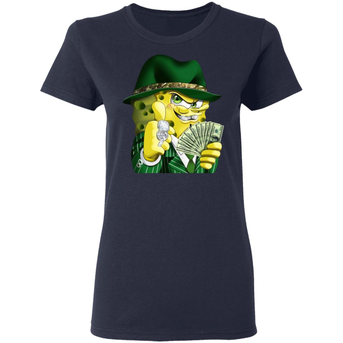 Gangster spongebob shirt deals