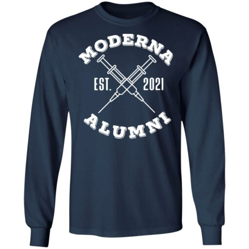 Moderna Est 2021 alumni shirt $19.95