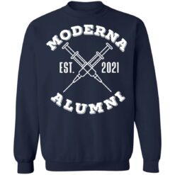 Moderna Est 2021 alumni shirt $19.95