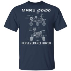 Mars 2020 perseverance rover blueprint shirt $19.95