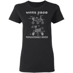 Mars 2020 perseverance rover blueprint shirt $19.95