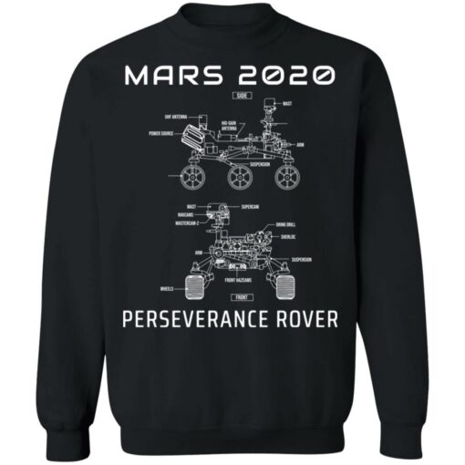 Mars 2020 perseverance rover blueprint shirt $19.95 redirect05202021020555 8