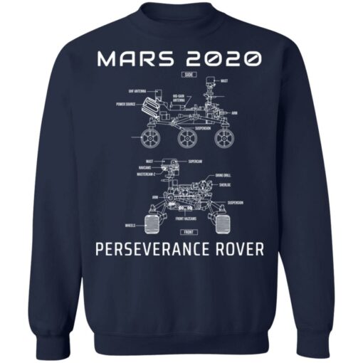 Mars 2020 perseverance rover blueprint shirt $19.95 redirect05202021020555 9