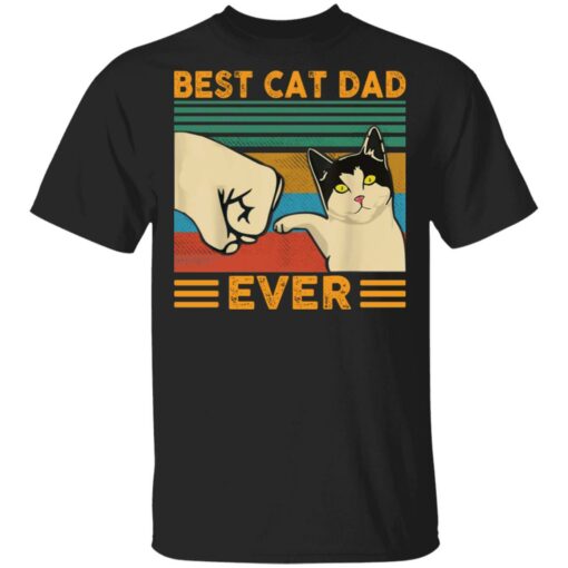 Vintage best cat dad ever bump fit shirt $19.95 redirect05202021230511