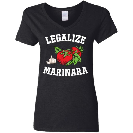 Garlic and tomato legalize marinara shirt $19.95