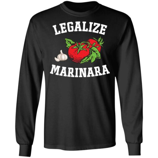 Garlic and tomato legalize marinara shirt $19.95