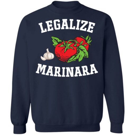 Garlic and tomato legalize marinara shirt $19.95