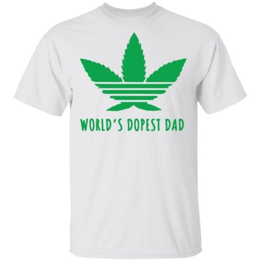 Worlds dopest dad shirt $19.95