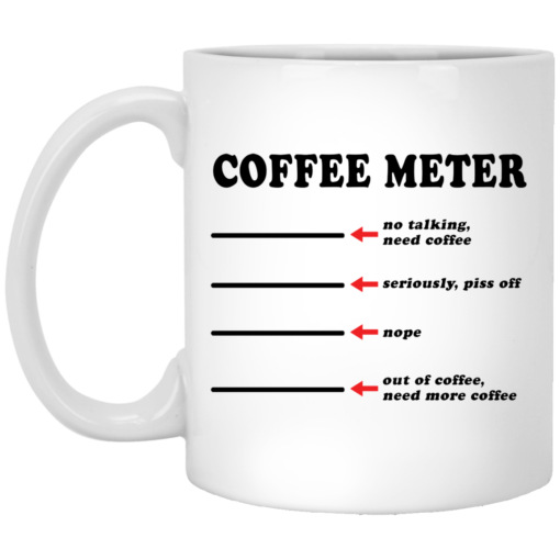 Coffee meter no talking need coffee seriously piss off mug $16.95 redirect05212021020519